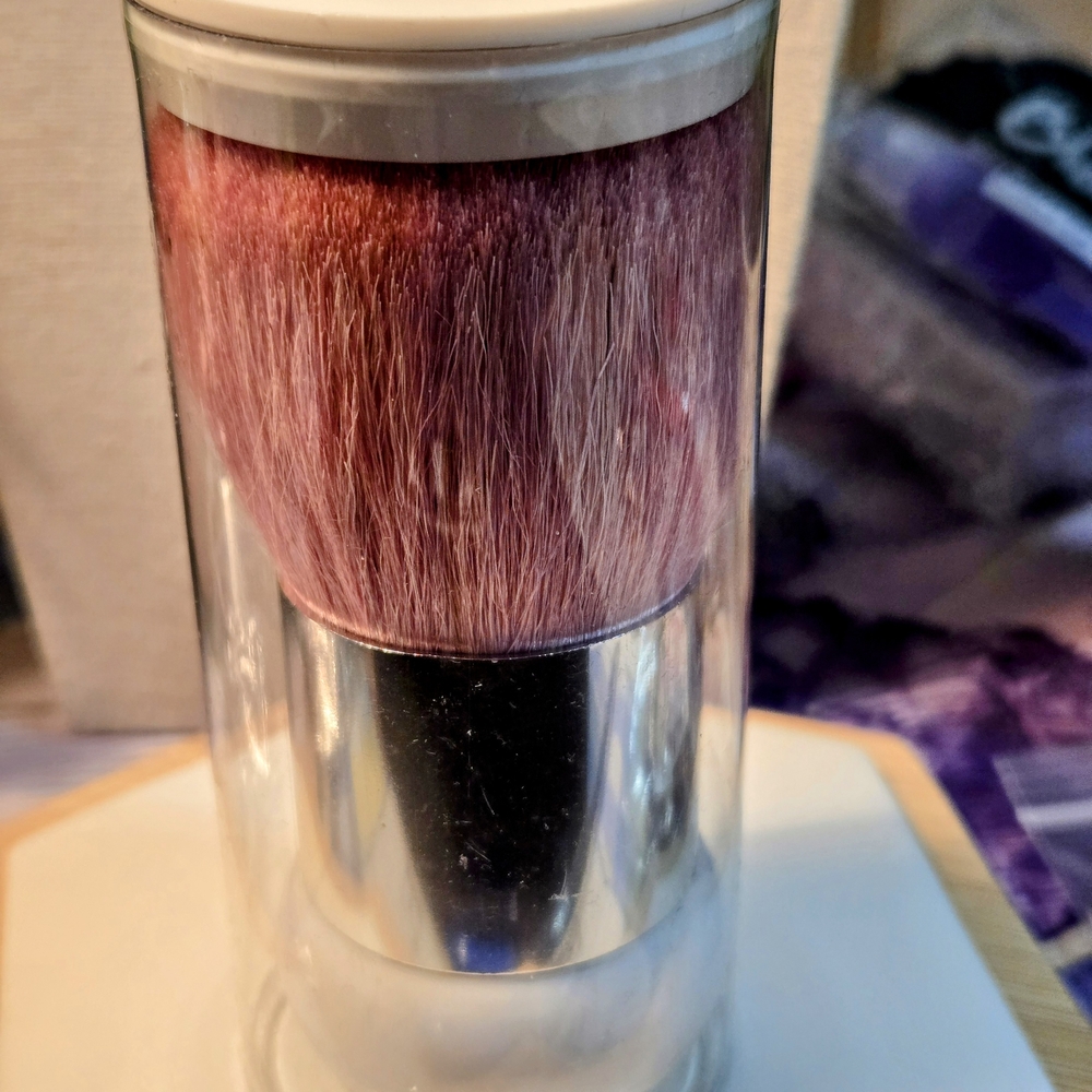 Premium Makeup Brush with Silver Handle